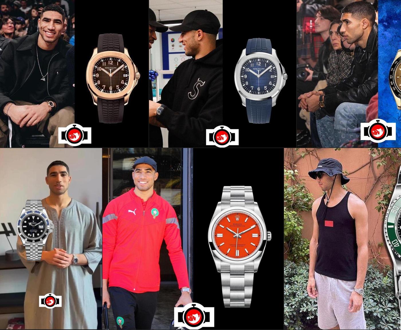 Achraf Hakimi: A Rising Football Star and His Fascinating Watch Collection